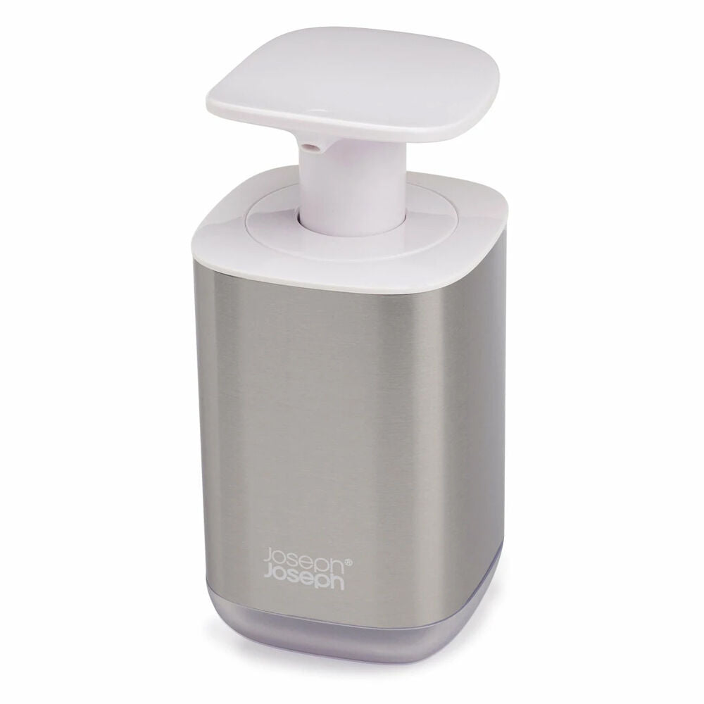 2PK Joseph Joseph Presto Steel Soap Dispenser White
