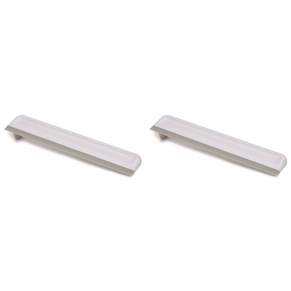 2PK Joseph Joseph EasyStore Compact Shower Squeegee w/ Hanging Hook - Grey/White