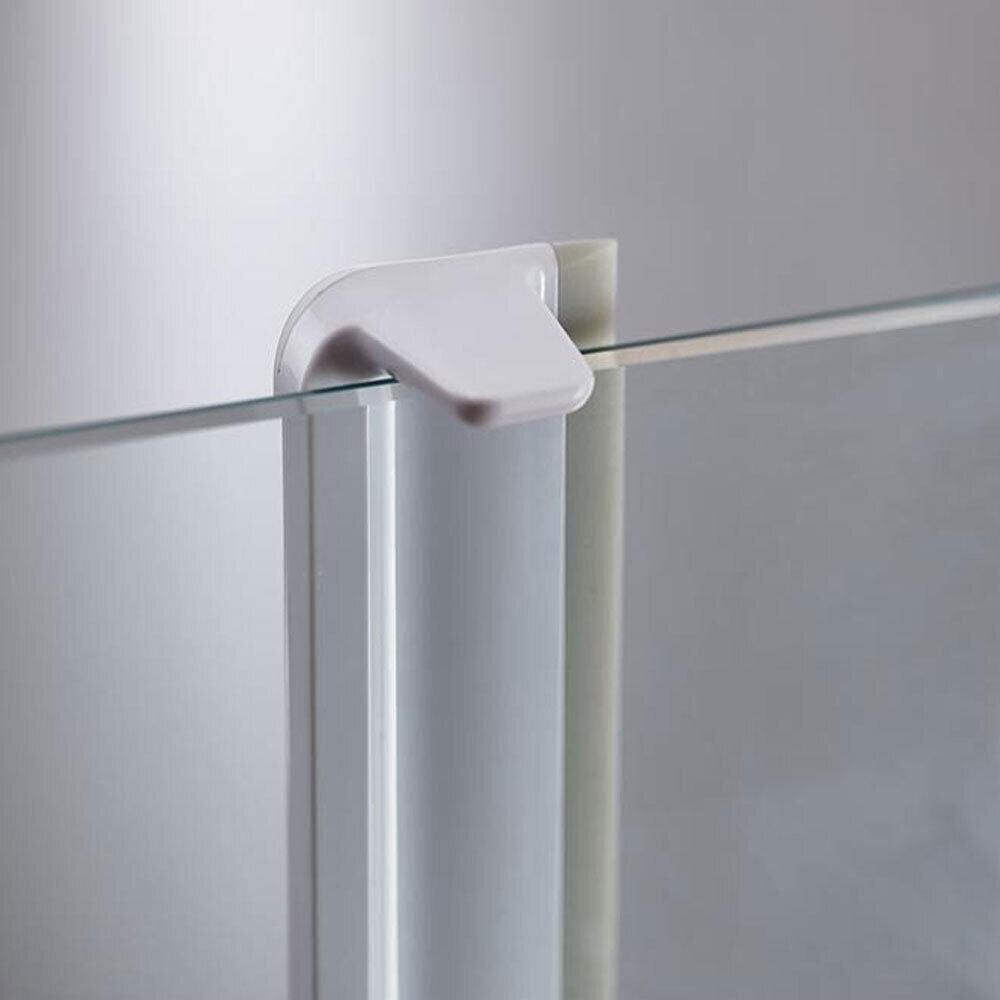 2PK Joseph Joseph EasyStore Compact Shower Squeegee w/ Hanging Hook - Grey/White
