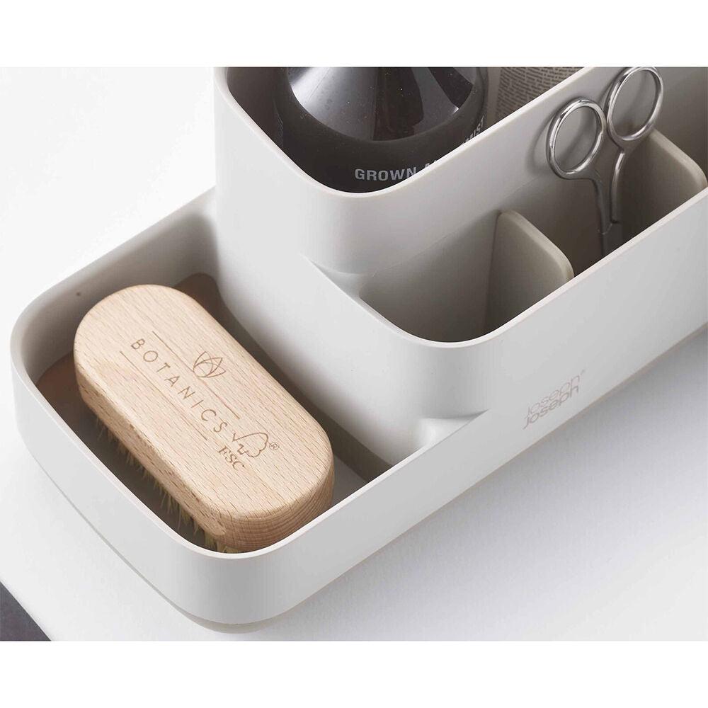 2PK Joseph & Joseph EasyStore 25cm Bathroom Caddy - Ecru