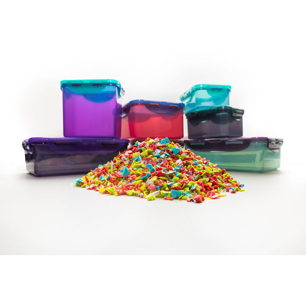 3PK LocknLock 700ml Eco Round Airtight Food Container Set - Tall