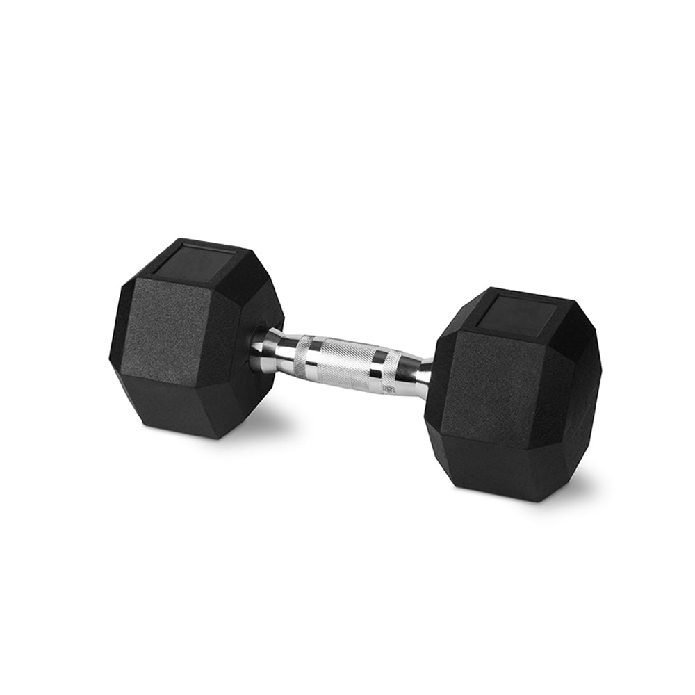 7220125-rubber-hex-dumbbell-12-5kg-chromed-grip-home-gym-workout