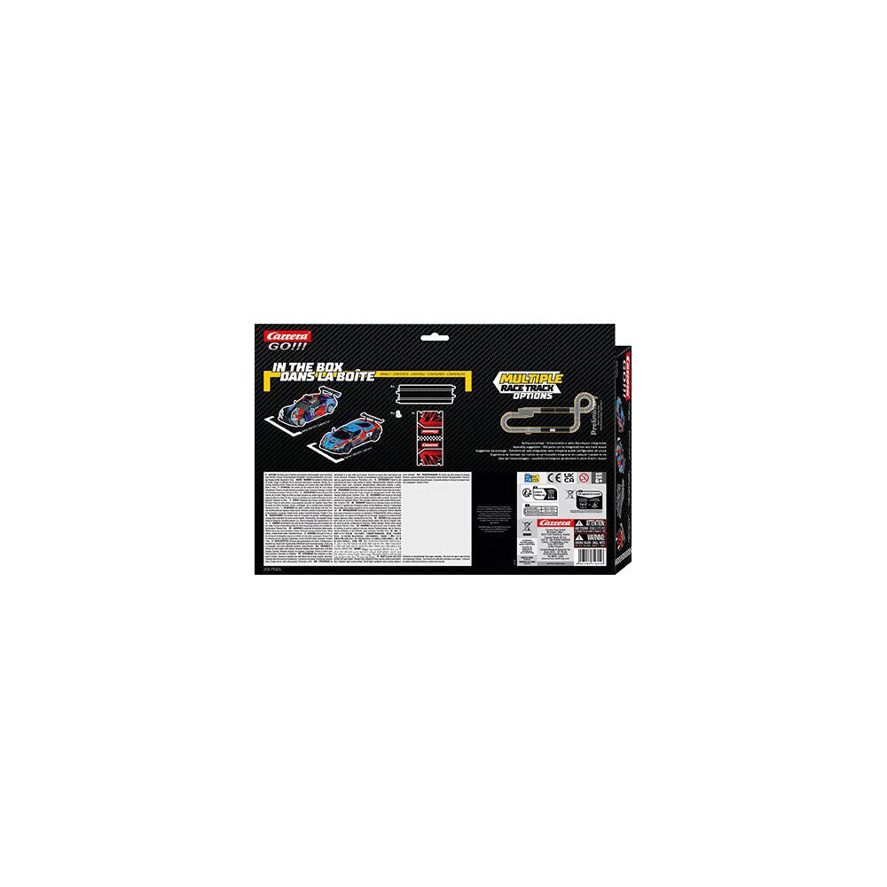 Carrera GT Racer Extension Pack - with 2 Cars & 4 Straight Track 4.5x39x15.5cm