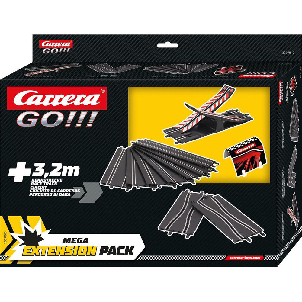 Carrera Seesaw Extension Pack - Set, 7 Straight & 2 Chicane Track 4.5x39x15.5cm