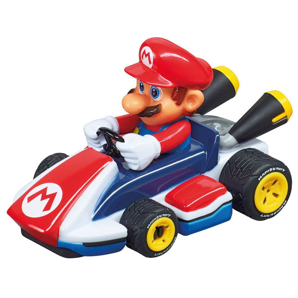 Carrera First Mario-Kart Slot Car Kids Racing Toy 1:50 Scale Mario