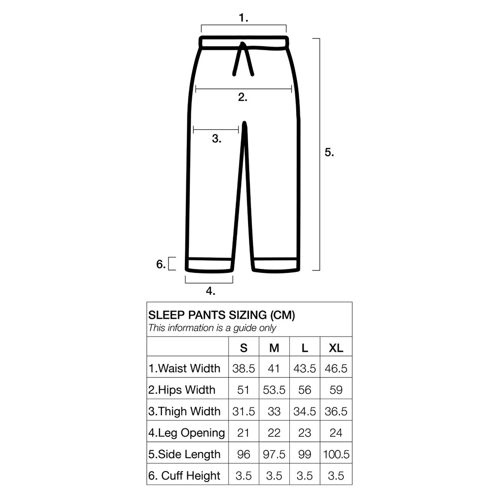 Annabel Trends Sleep Pants Women's Bottom - Tropicana