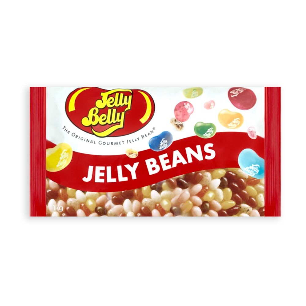 2PK Jelly Belly 1KG Bag American Classics Flavoured Confectionery Lollies