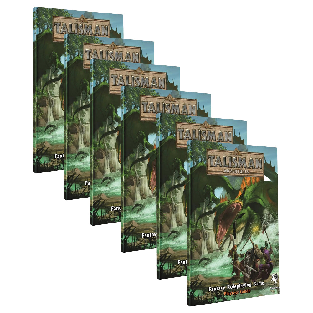 6PK Pegasus Spiele Talisman Adventures Fantasy RPG Playtest Guide