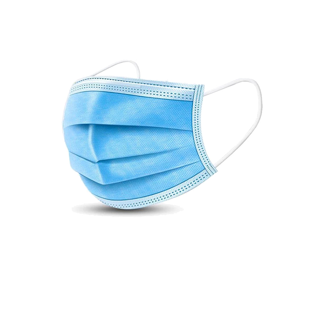 10x 50PK Kids 3-Ply Disposable Face Mask - Elastic Type 4-12y