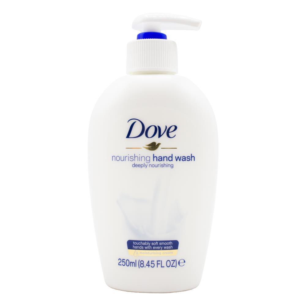 6PK Dove 250ml Deeply Nourishing Liquid Hand Wash Soap for Soft Skin