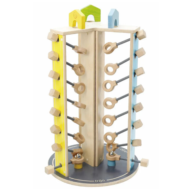Spielwelle Trijo Game Motor Skills Educational Toy Kids/Children - 3y+
