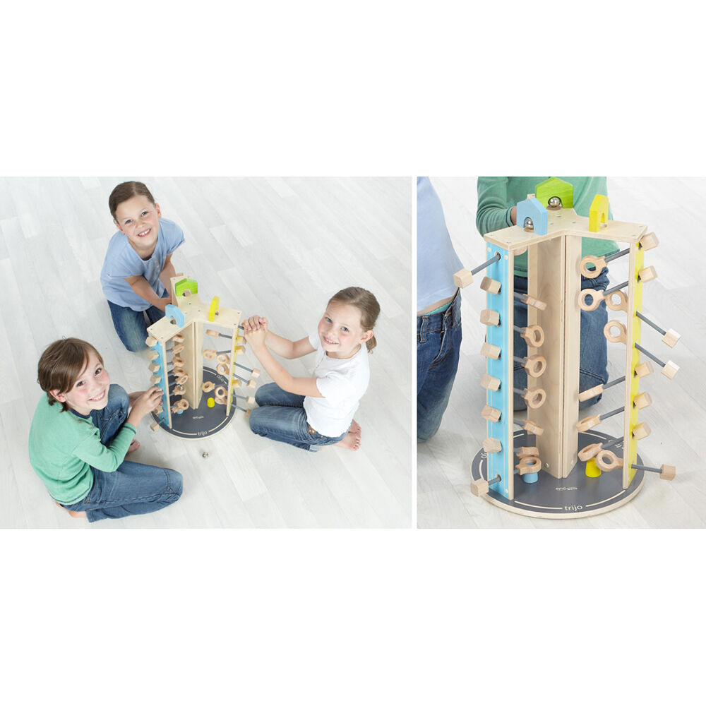 Spielwelle Trijo Game Motor Skills Educational Toy Kids/Children - 3y+