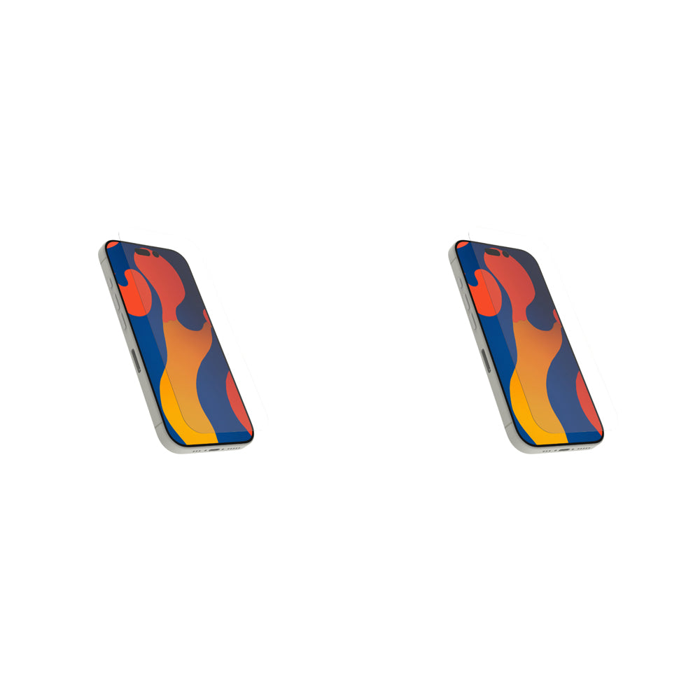 2PK 3sixT PrismShield Essential Glass Screen Protector For iPhone 16 Pro CLR