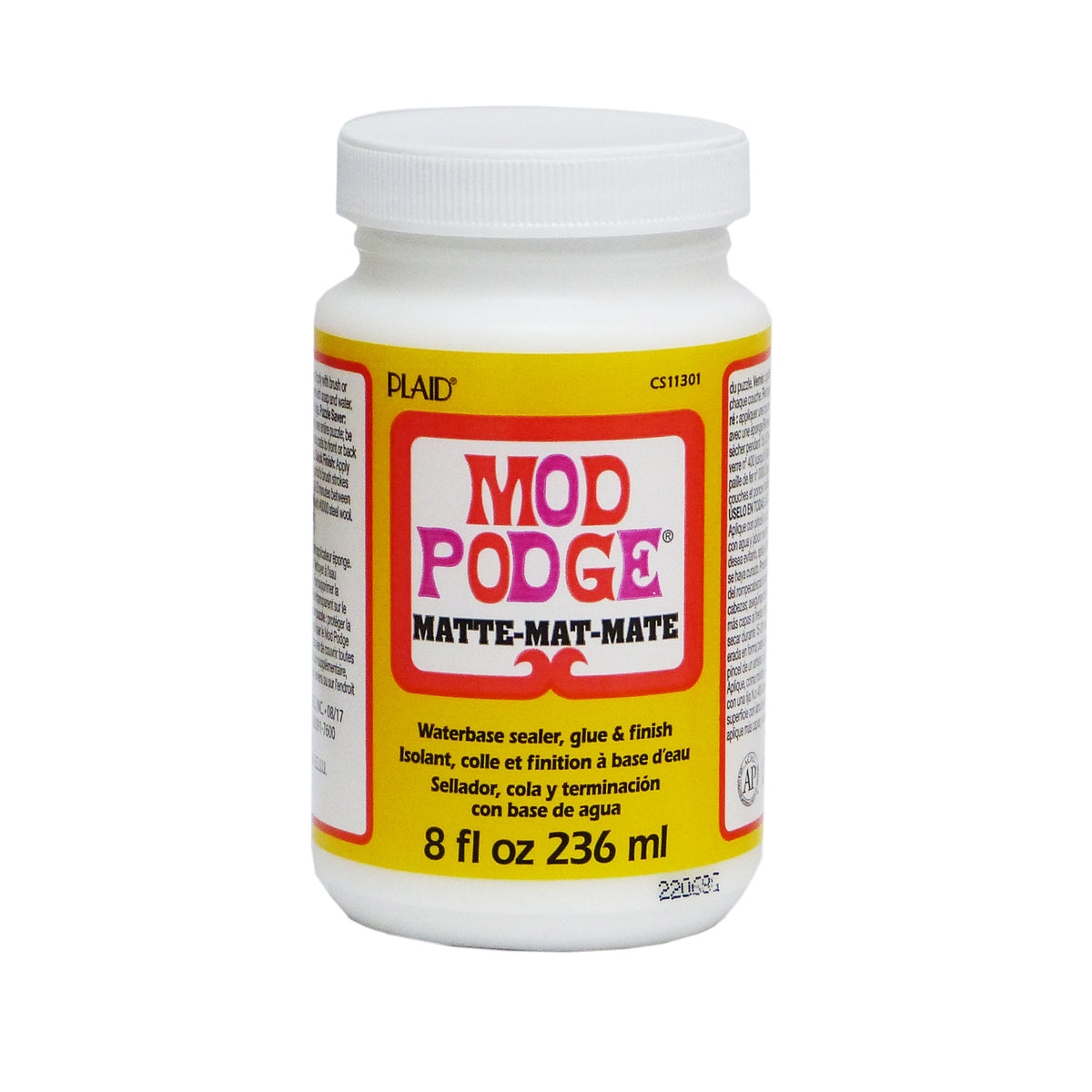 2x Mod Podge All-In-One 236ml Matte Glue/Sealer/Finish