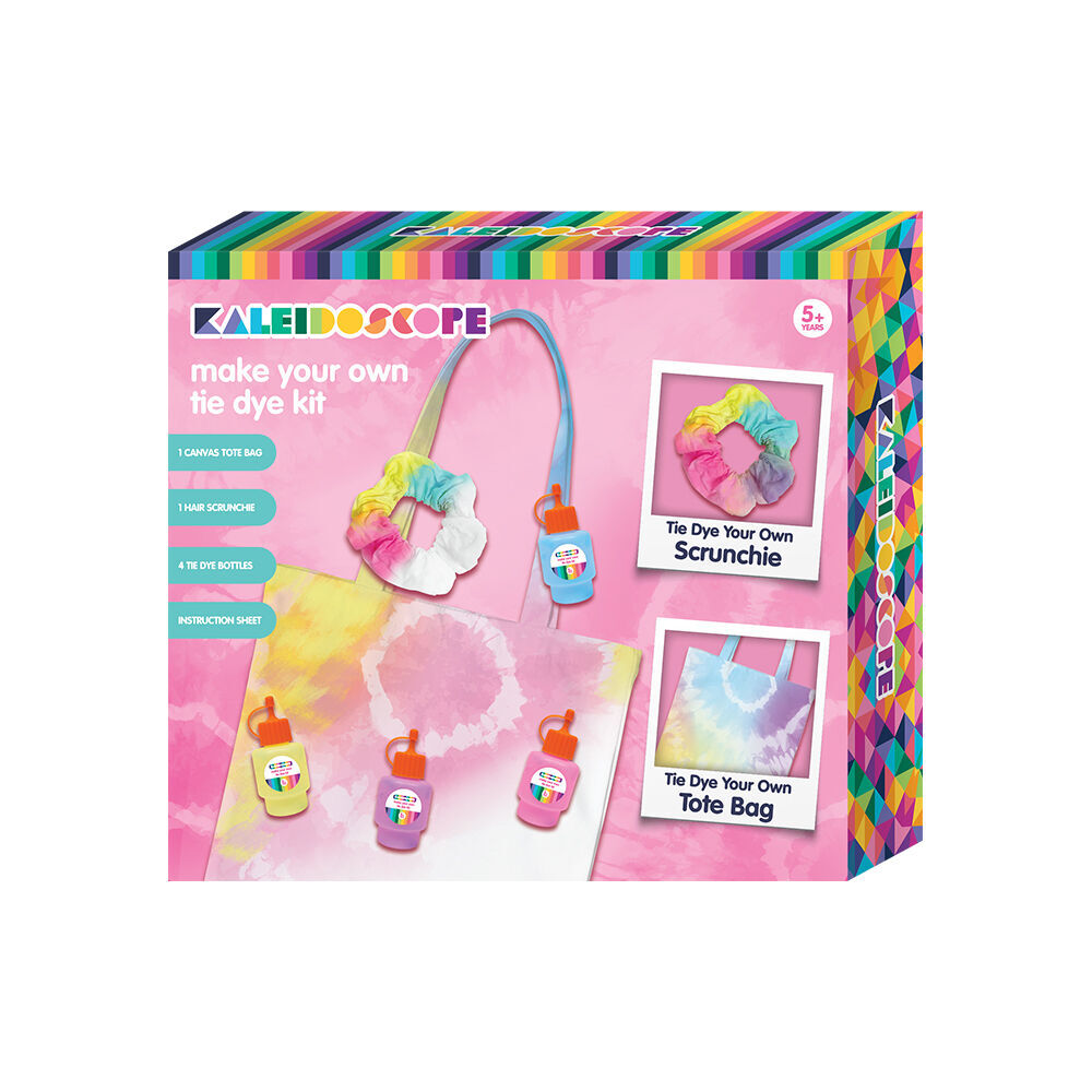 2PK Kaleidoscope Make Your Own Tie Dye Kit Kids/Children Art Craft Toy 5y+
