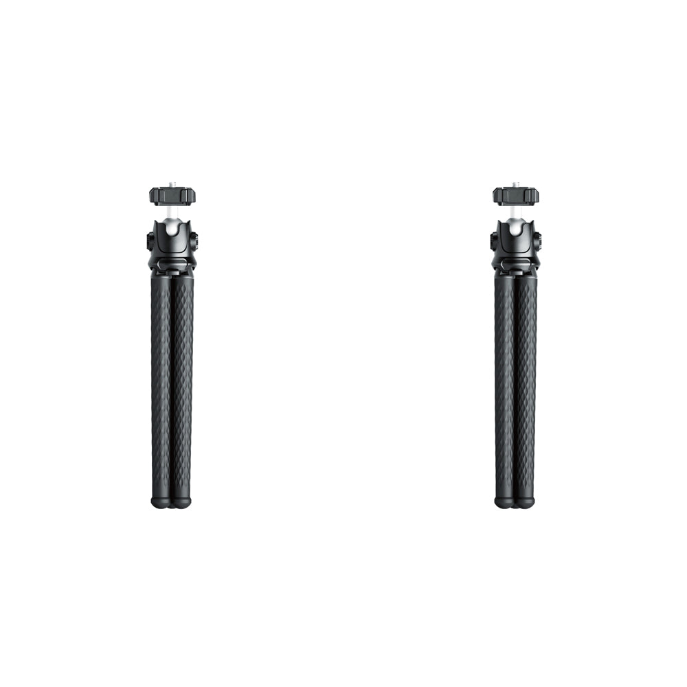 2PK FireFly FFT-F2 Flexible Camera Tripod w/ Ball Head 6.5x28cm - Black