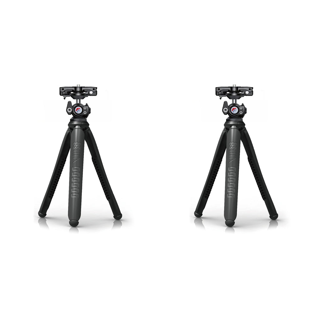 2PK FireFly YogaPod Flexible Tripod For Smartphone/Camera 30x7.5cm - Black