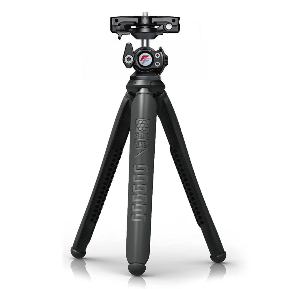 2PK FireFly YogaPod Flexible Tripod For Smartphone/Camera 30x7.5cm - Black