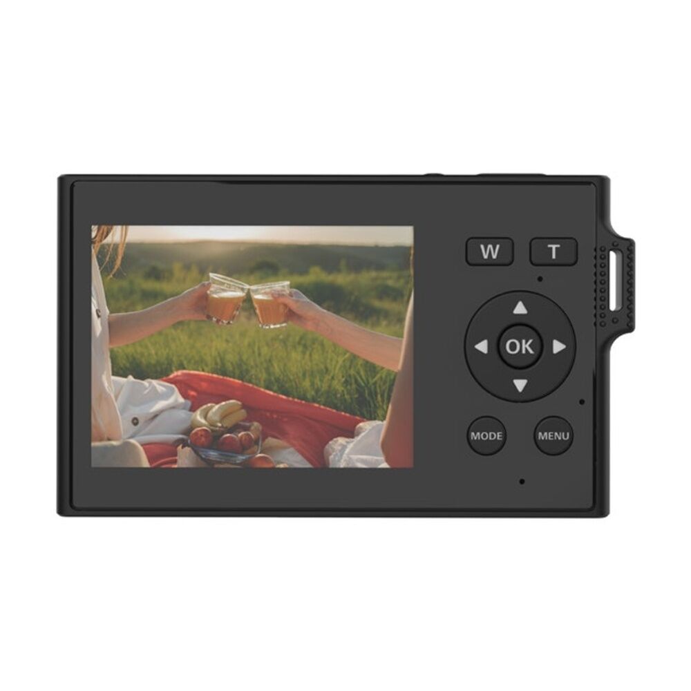 FireFly Pixus Slim Digital Compact Camera Portable Stylish - Red Metallic