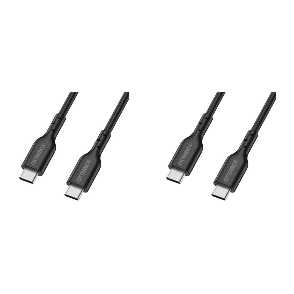 2PK OtterBox Standard Charging Cable USB-C/USB-PD 1m - Black
