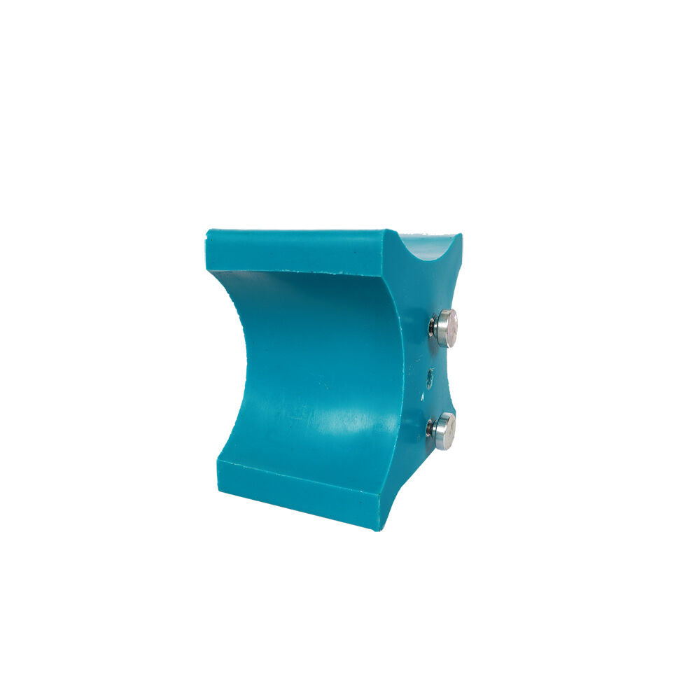 2pc AgBoss Equestrian Show Jumping Keyhole Jump Cup Inserts Teal