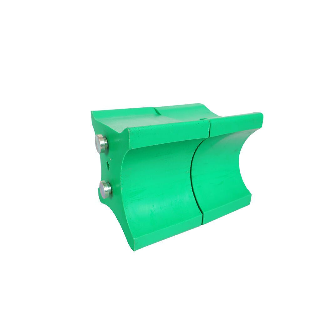 2pc AgBoss Equestrian Show Jumping Keyhole Jump Cup Inserts Green