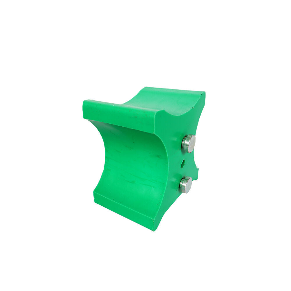 2pc AgBoss Equestrian Show Jumping Keyhole Jump Cup Inserts Green
