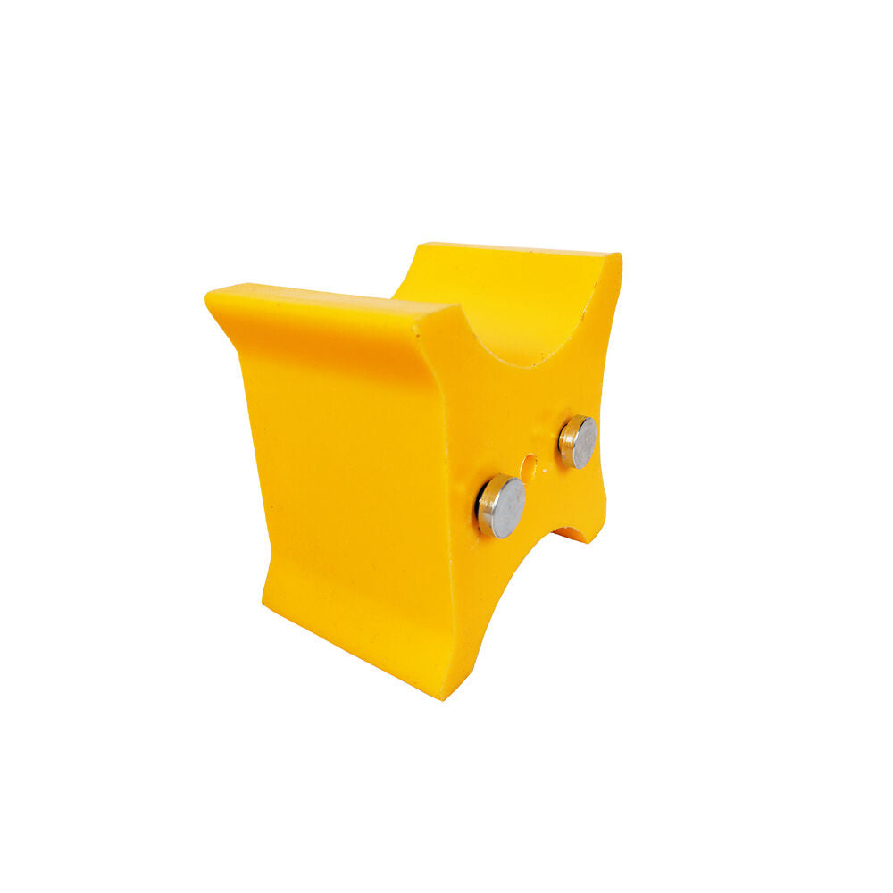 2pc AgBoss Equestrian Show Jumping Keyhole Jump Cup Inserts Yellow