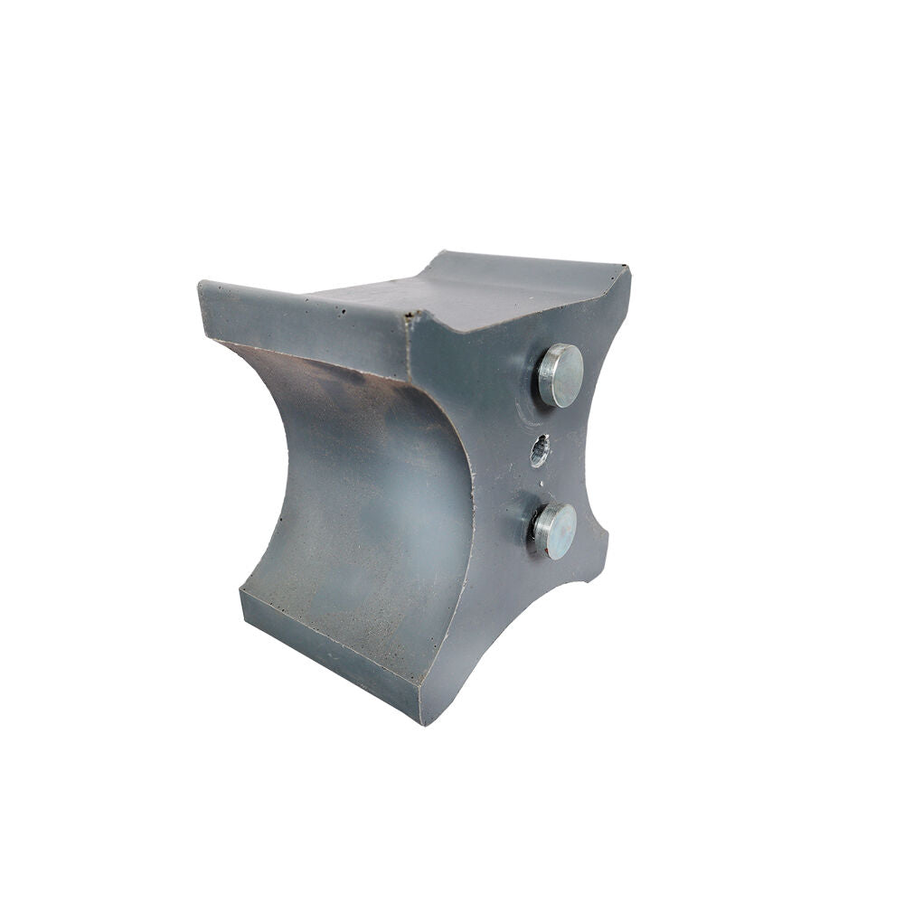 2x 2pc AgBoss Equestrian Show Jumping Keyhole Jump Cup Inserts Grey
