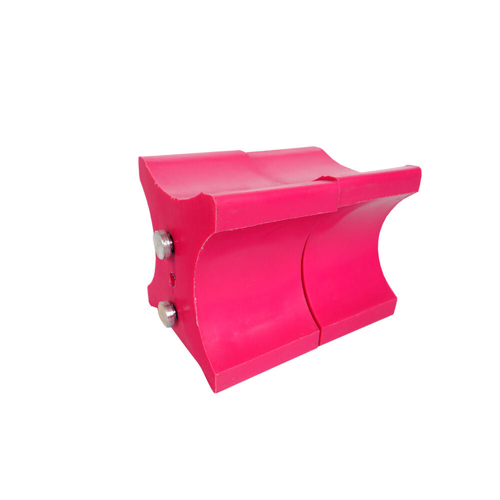 2x 2pc AgBoss Equestrian Show Jumping Keyhole Jump Cup Inserts Pink