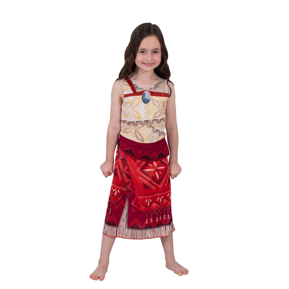 Moana 2 Classic Girls Dress Up Costume - Size S (3-5)