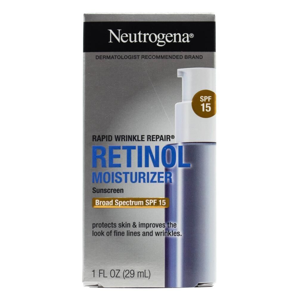 3PK Neutrogena 29ml Retinol Day Rapid Wrinkle Repair Moisturiser