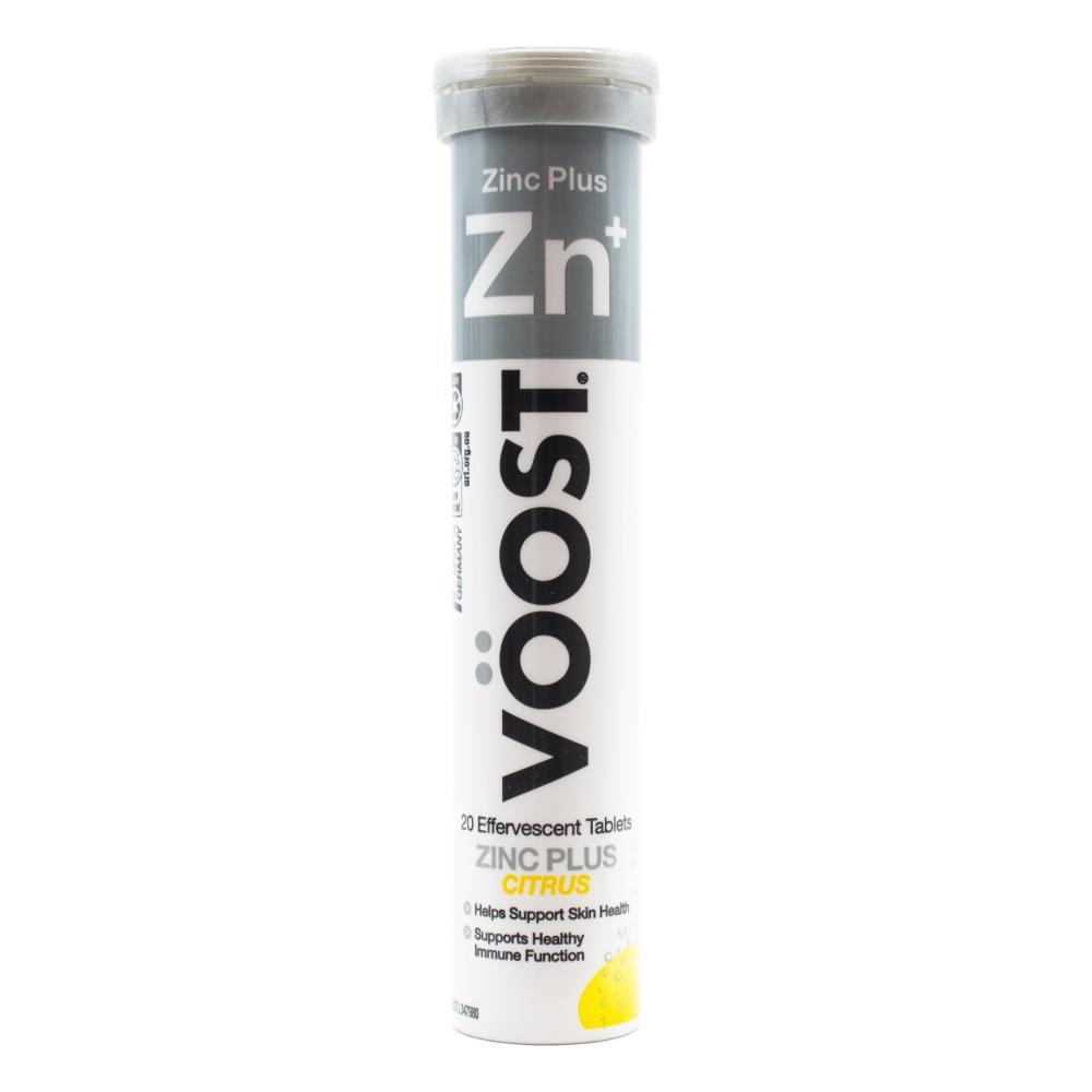 160pc Voost Zinc Plus Effervescent Tablets Citrus Flavour