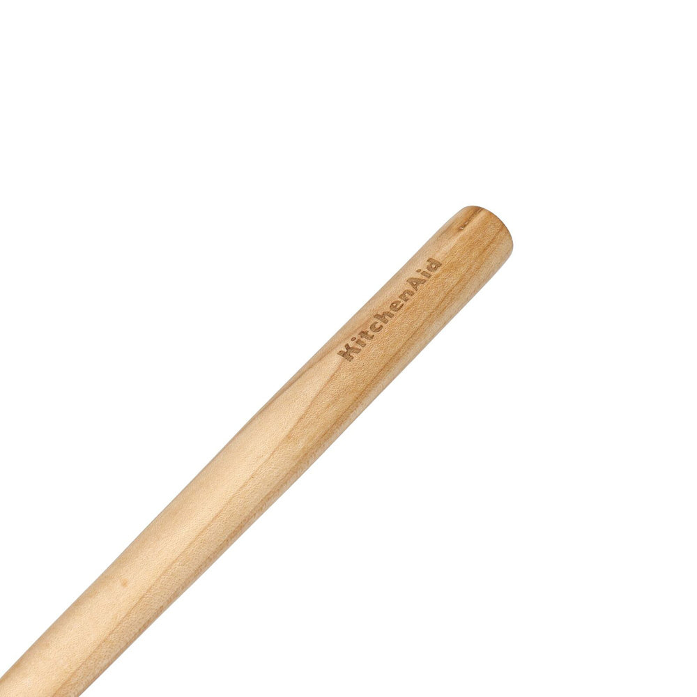 2PK KitchenAid Maple Pasta Fork Cooking Utensil 32cm - Light Wood