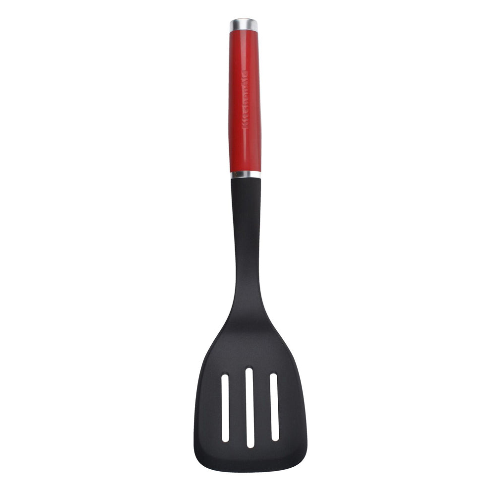 3PK KitchenAid Nylon Slotted Turner Utensil 34cm - Empire Red