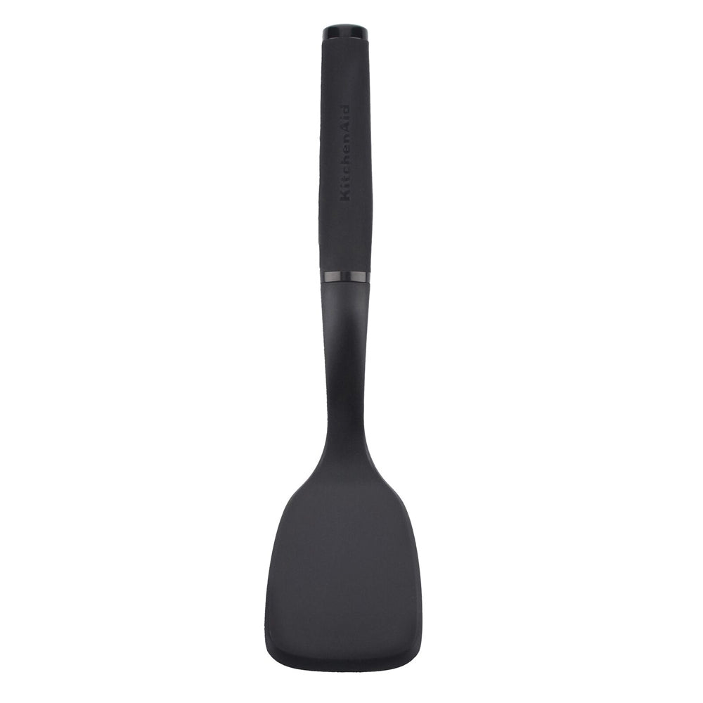 3PK KitchenAid Soft Touch Short Turner Nylon 30.5cm - Black