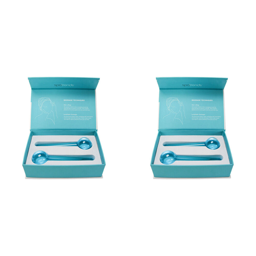 2PK Annabel Trends Spa Trends Face Massager 17x10cm - Chill Globes