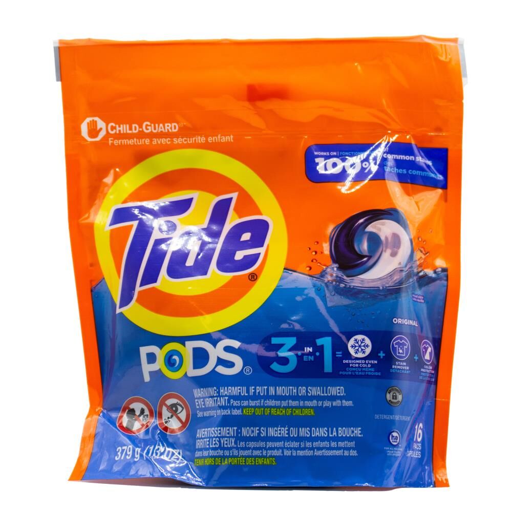 96pc Tide Stain Remover Detergent Laundry Pods 3in1 - Original