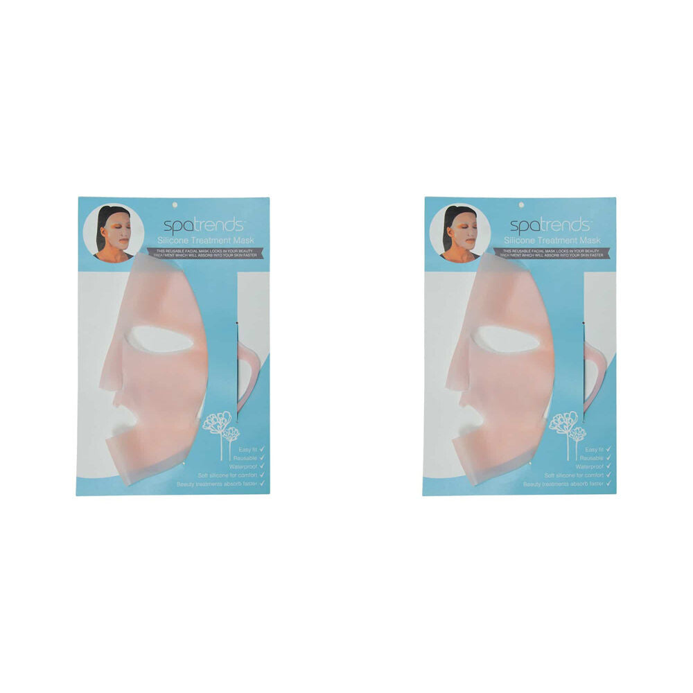 2PK Annabel Trends Spa Trends Silicone Treatment Mask 24.5x21cm
