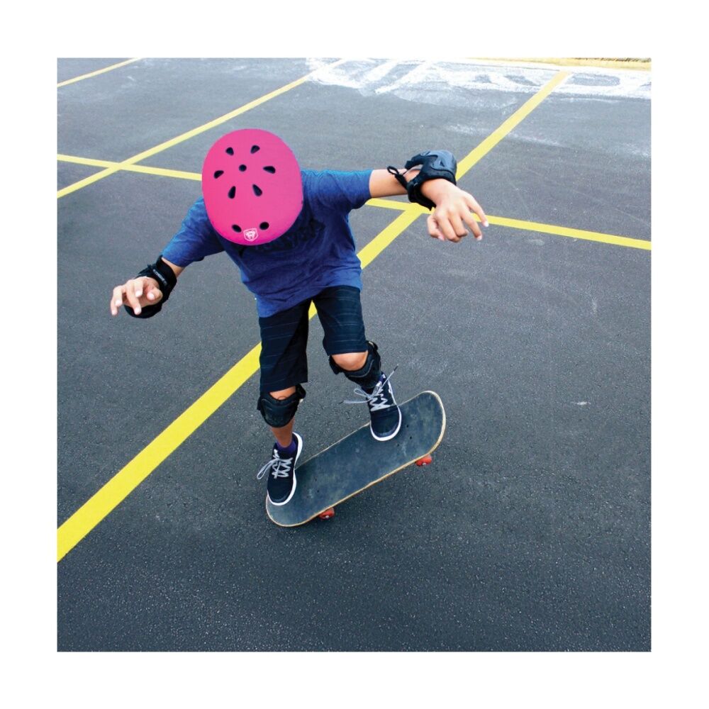 Adrenalin Skate Adjustable Bike Safety Helmet For Toddler 2-4Y Pink