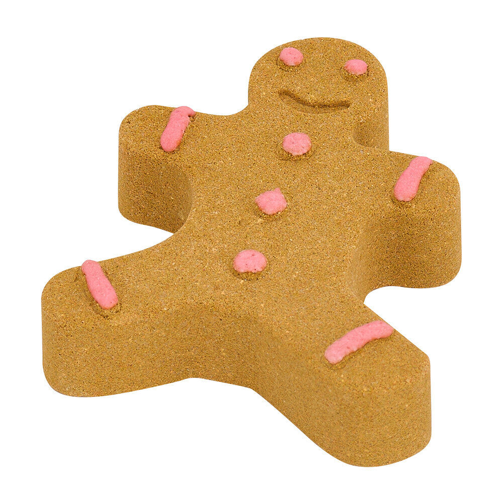 12pc Annabel Trends Gingerbread Men Bath Fizzers - Vanilla Cinnamon