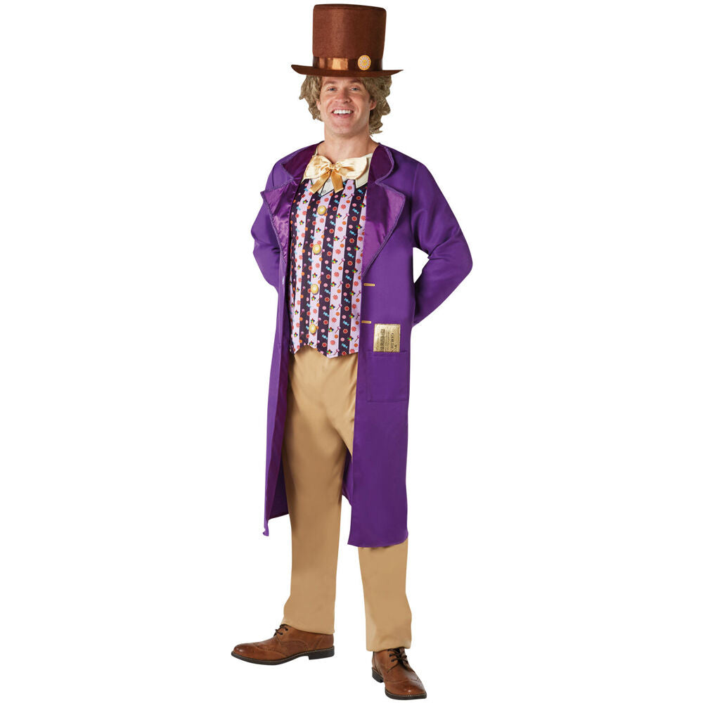 Rubies Willy Wonka Deluxe Dress Up Costume - Size XL