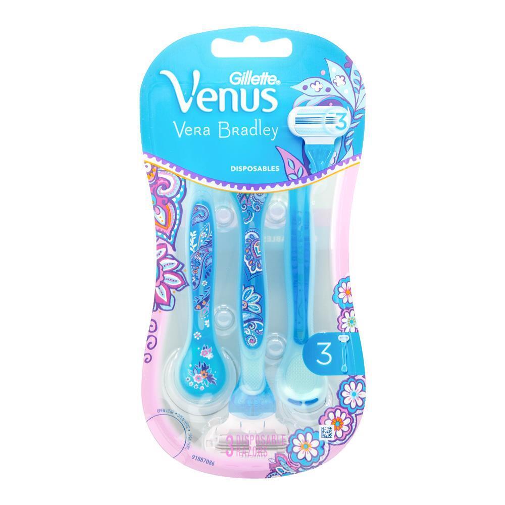 18pc Gillette Venus Vera Bradley Design Disposable Razors