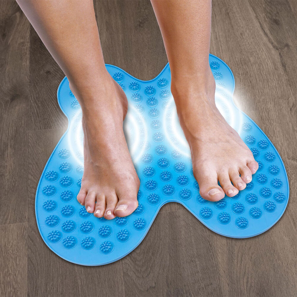 2PK Loraine Reflexology Foot Mat Pain Relief Relaxation