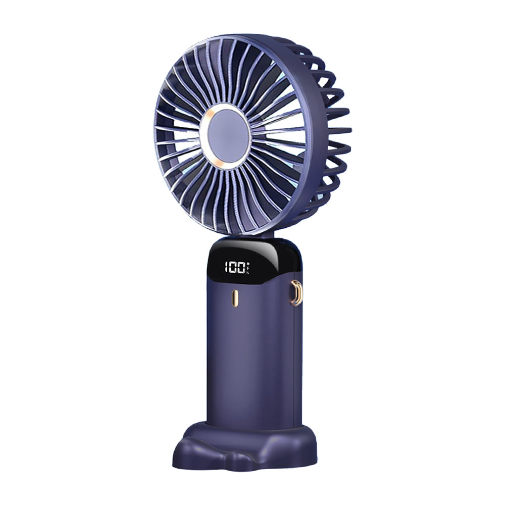2PK Koolmaxx 3 in 1 Rechargable Ultra Adjustable Fan Blue