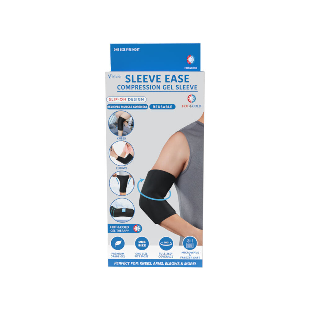 2PK Vistara Sleeve Ease Premium Grade Compression Gel Sleeve