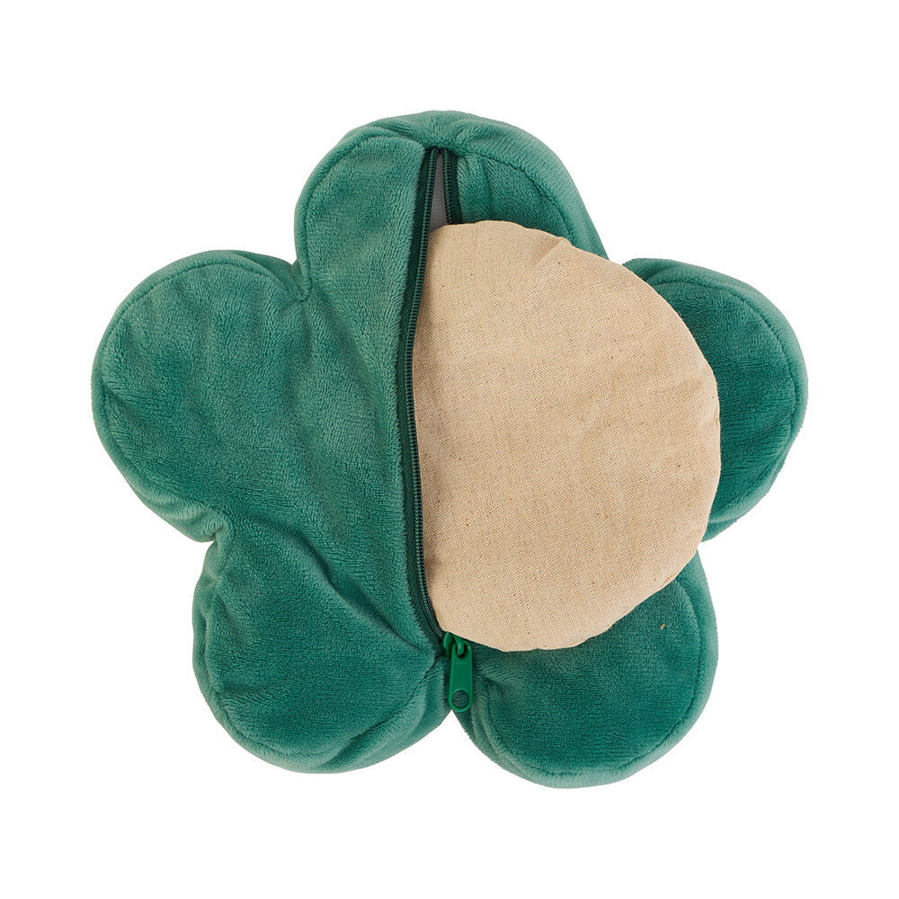 2PK Annabel Trends Flower Heatable Insert Lavender Scented Pillow - Green