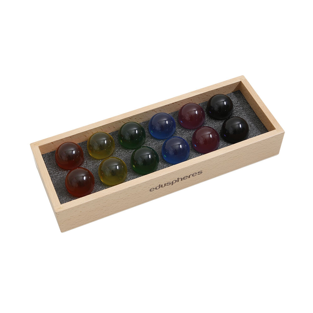 Edusphere Resin Spheres Set Skill Development Educational Toy Kids - 3y+