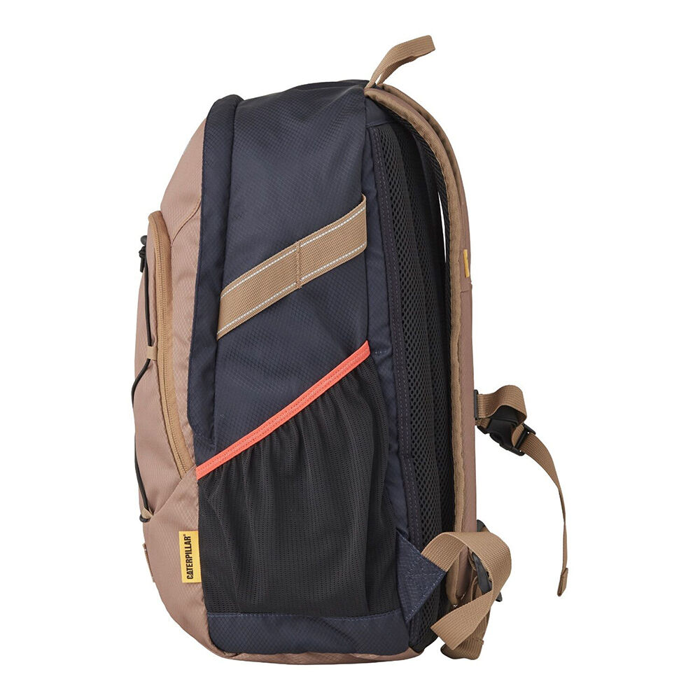 Caterpillar Men's Matterhorn Backpack Bag Reflective Webbing 46.5x32cm Sand