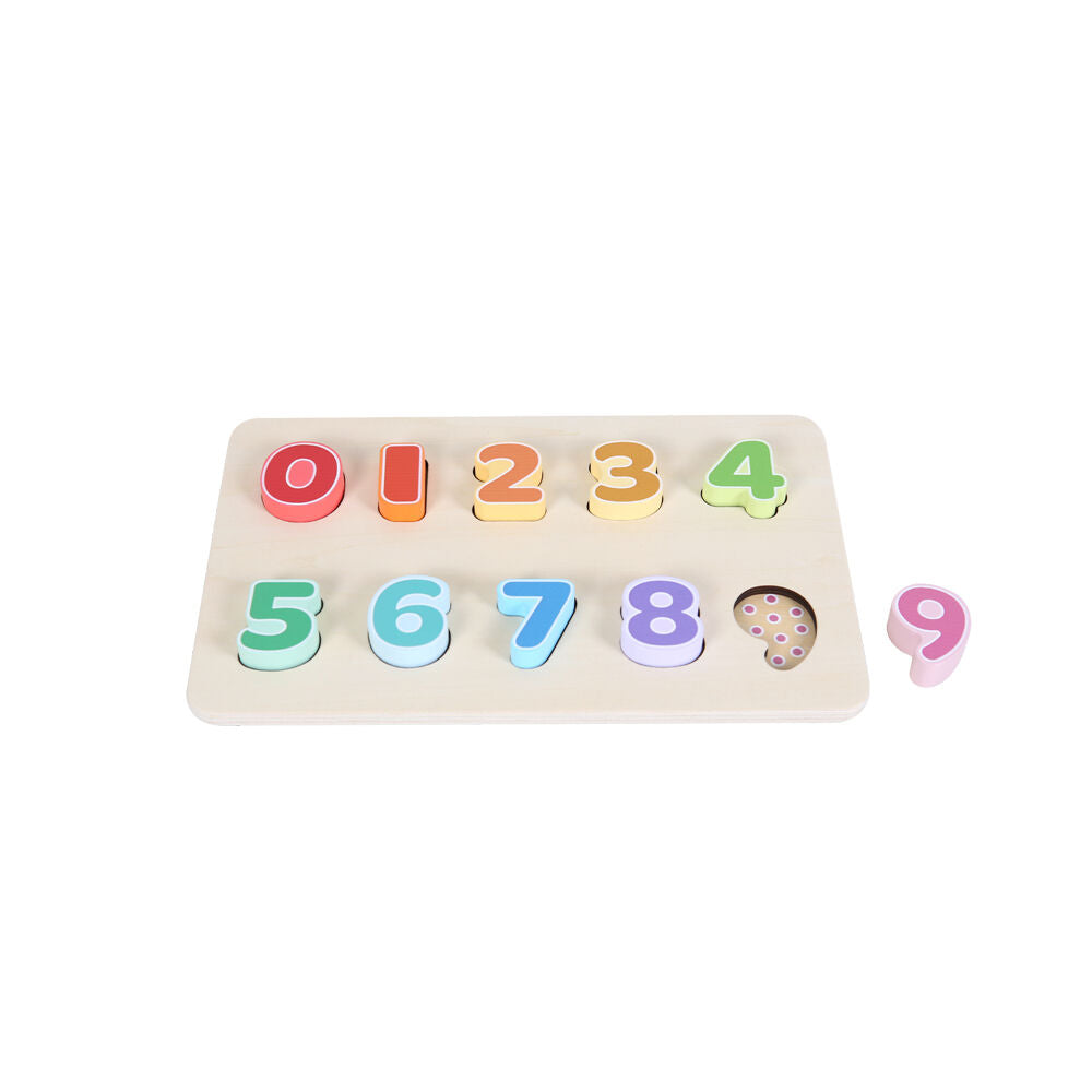 Educare Number Puzzle Recognition Educational Toy Kids/Children - 3y+